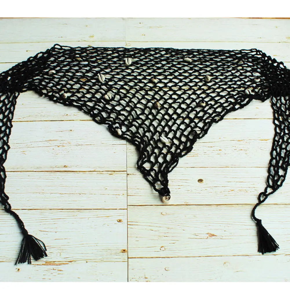 Soléa Crochet Cover-Up - Sexy Net Beach Skirt